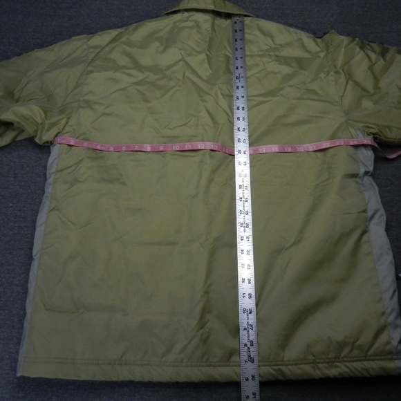 Quicksilver Jacket Mens Size Medium Insulated Nylon Bomber Collared Mock Neck - Picture 11 of 12